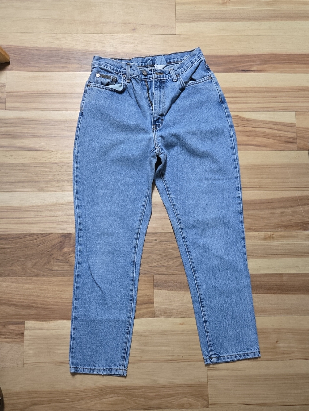 Vintage Calvin Klein High-Rise Women's Blue Jeans - Classic Fit